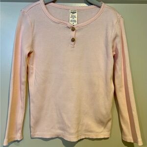 OshKosh B'gosh Light Pink Long Sleeve Tee